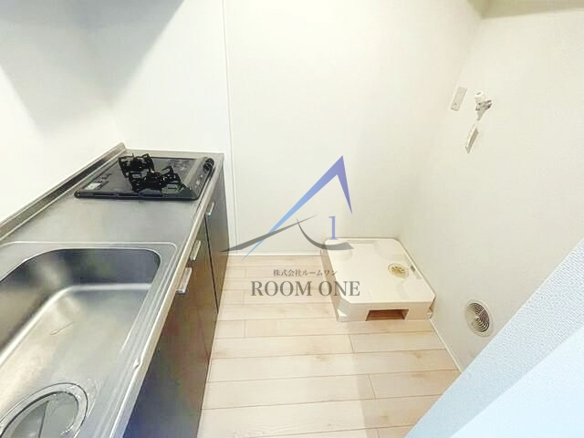 ｂ‘ＣＡＳＡ東十条の設備|洗濯機置き場です。