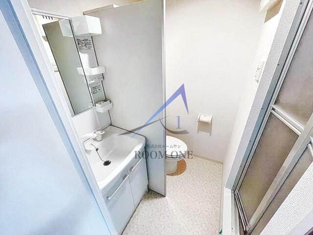 ｂ‘ＣＡＳＡ東十条の洗面所|洗面台です。