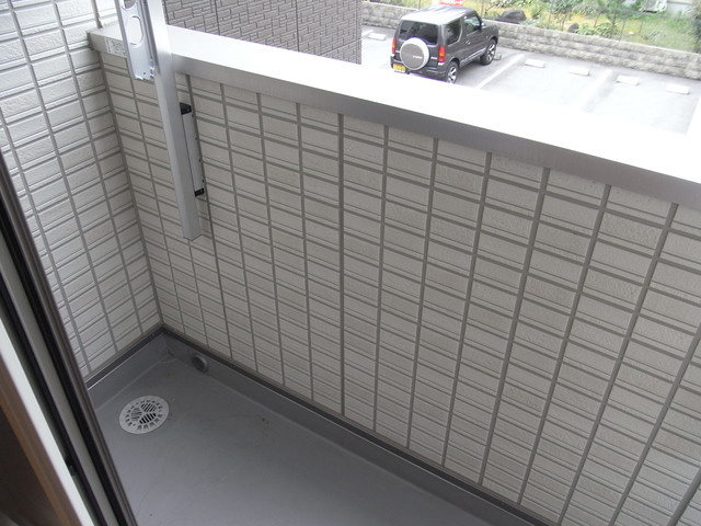 セジュール魚崎のバルコニー