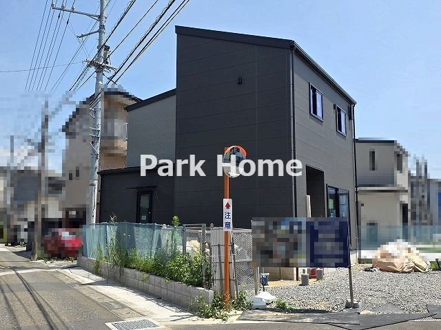 高知市旭天神町 -１号地-新築戸建ての外観|2026.7月：建築中