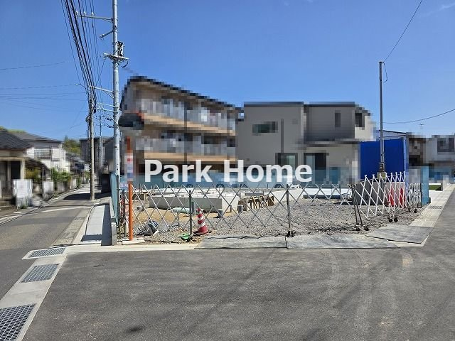 高知市旭天神町 -１号地-新築戸建ての前面道路含む現地写真