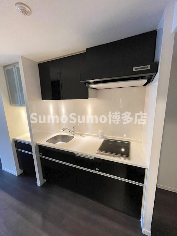 ウェルブライト博多ステーションのキッチン