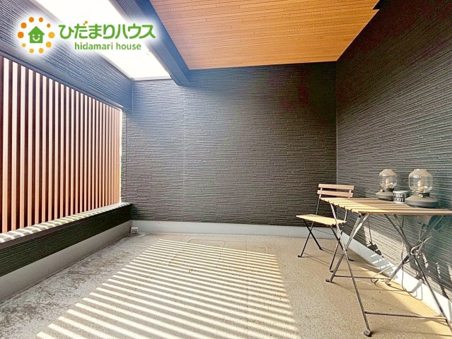 【バルコニー】 | 水戸市城東3丁目　中古戸建 | インナーバルコニー仕様になっており、雨の日でも安心です！