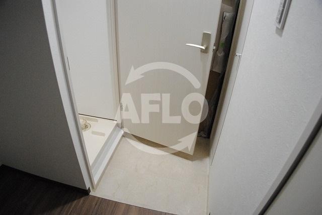 ウエンズ東心斎橋の設備|ウエンズ東心斎橋　洗濯機置き場