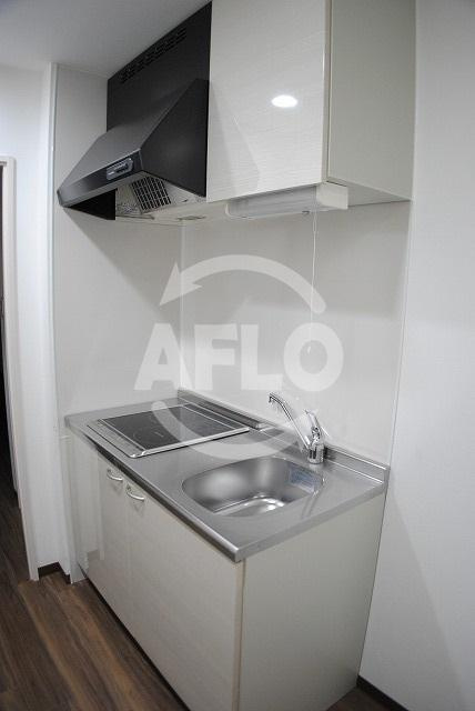 ウエンズ東心斎橋のキッチン|ウエンズ東心斎橋　IH2口キッチン