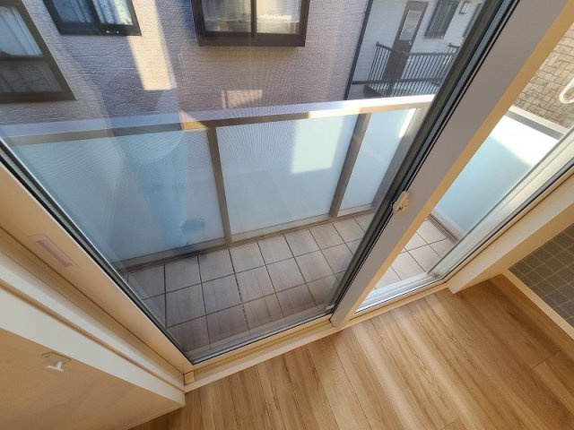 太陽の家のバルコニー