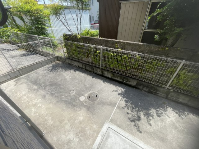 エクセル正門通のバルコニー