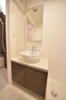 【独立洗面台】 | FLAT34北堀江（フラット34北堀江）（テナント） | FLAT34北堀江　独立洗面台