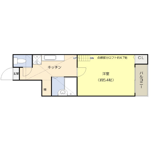 S・K　江古田の間取り