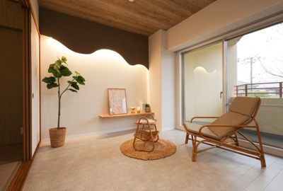 【ダイニング】 | ディオ・フェルティ大津瀬田　天然木フルリノベーション