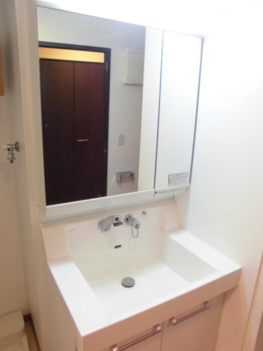 ボンシャンスの洗面所