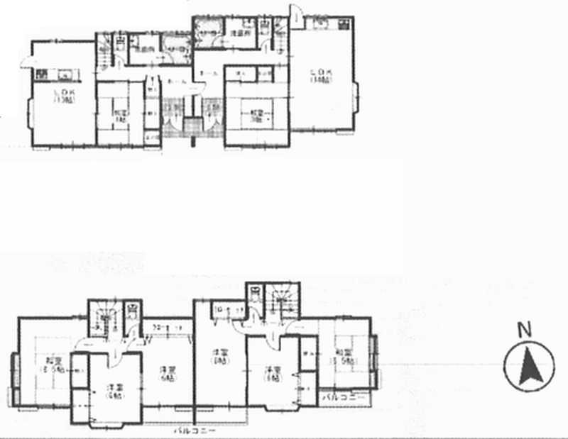 茅ヶ崎市菱沼3丁目　中古戸建の間取り