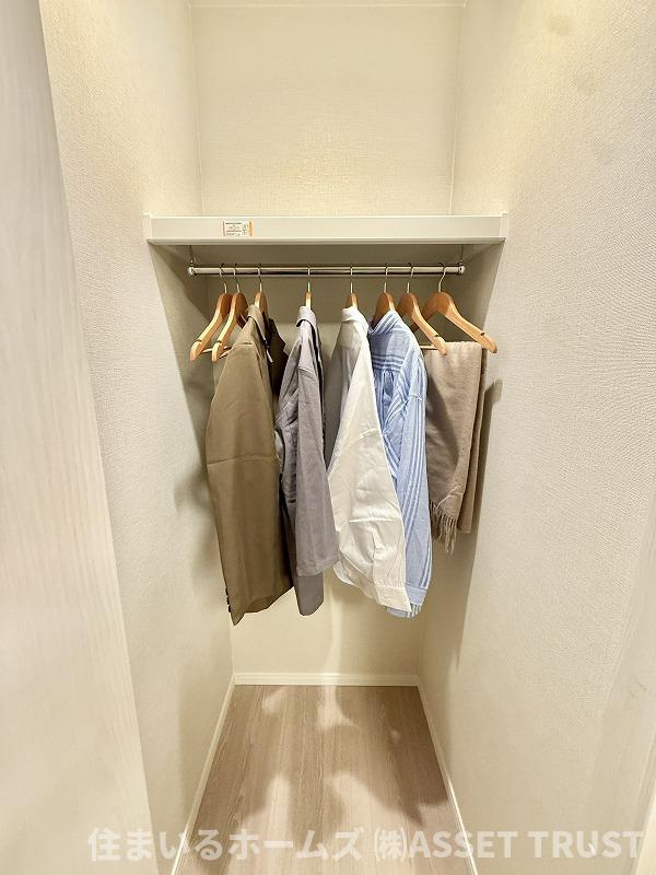 レ・ジェイド上北沢の収納|洋室２クローゼット