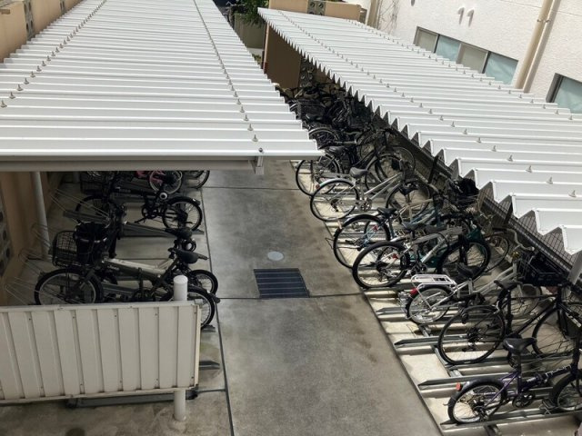 シュワーブ三国ヶ丘のその他共用部分|シュワーブ三国ヶ丘　駐輪場