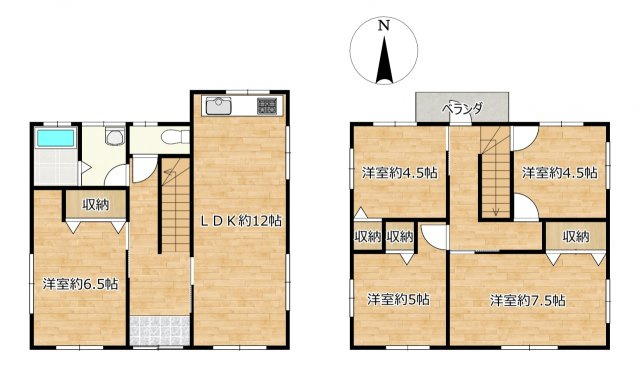【間取り】の画像