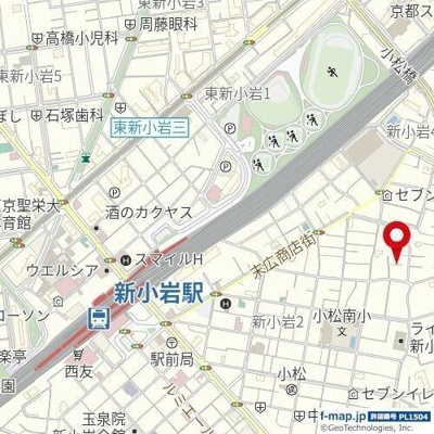 【地図】 | クレヴィスタ新小岩 |  
