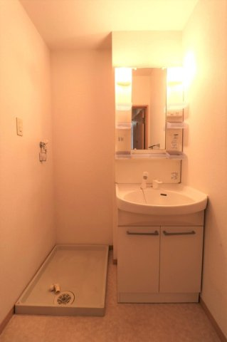 プレミール　B棟の洗面所