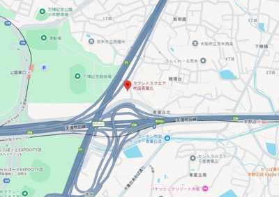 【地図】 | ラウンドスクエア吹田青葉丘