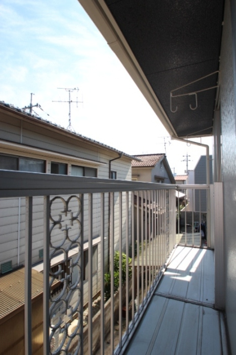 プレジールフダバのバルコニー