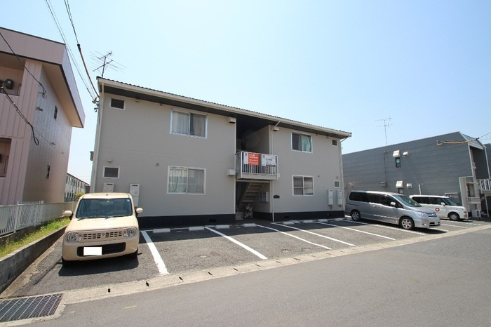 プレジールフダバの駐車場