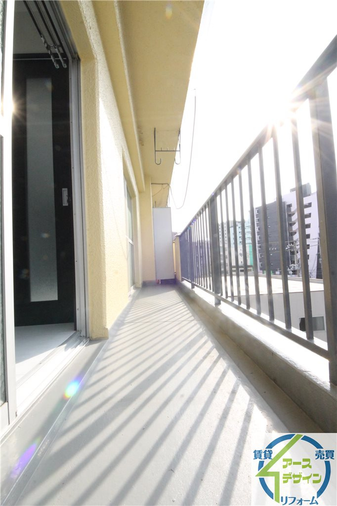 第1藤井マンションのバルコニー