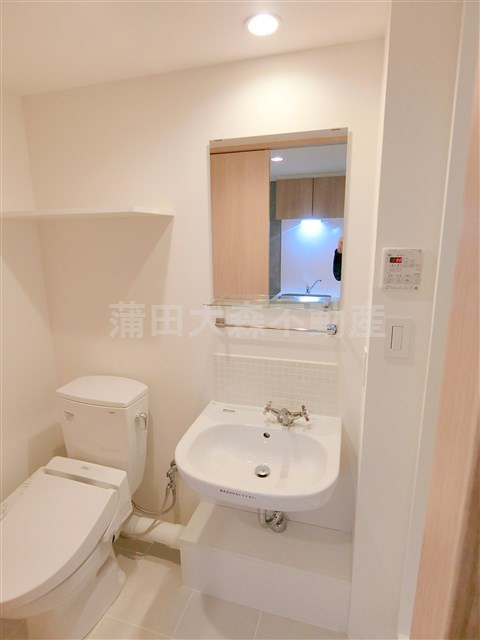 ラティエラ西蒲田の洗面所