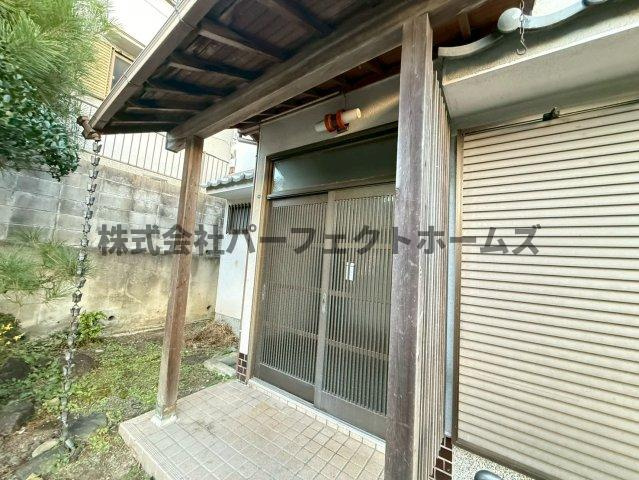 尊延寺戸建　賃貸のエントランス|エントランスです