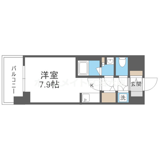 【間取り】 | コンフォリア江坂広芝町