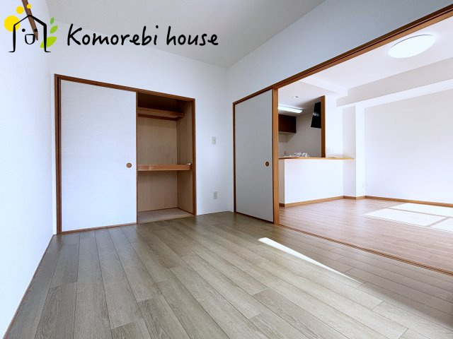 リバーコープ三橋の子供部屋|引き戸を開ければLDKと続く広い空間としてもご利用いただけます