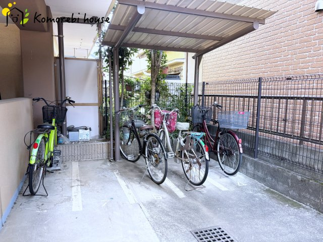 リバーコープ三橋の駐輪場|駐輪場です