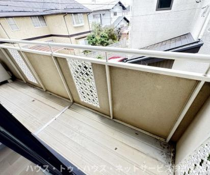 アネックス南柏のバルコニー