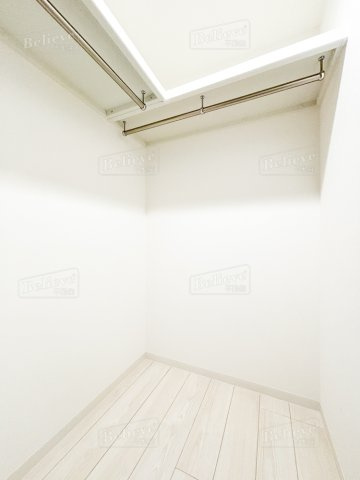 Mys Casetta Kurumeの収納|ウォークインクローゼットなので収納豊富です♪