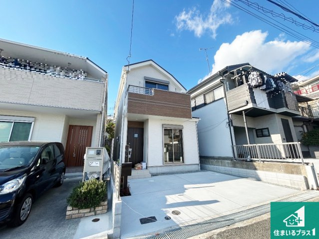 神戸市垂水区千鳥が丘　新築一戸建ての外観|安心の10年保証！外観を美しく保ち、雨水で汚れを落とします！気になることがありましたら、お気軽にお問い合わせください！