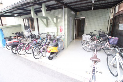 【その他共用部分】 | コーポイン美章園&河堀口 | 駐輪場