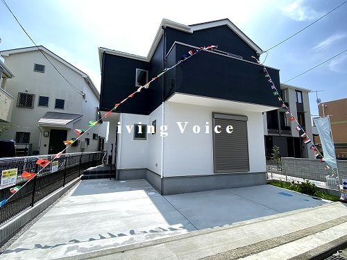 【外観】 | 【仲介手数料０円】茅ヶ崎市柳島1期　新築一戸建て　1号棟　全2棟 | 1号棟　茅ヶ崎市柳島1期　新築一戸建て　全2棟