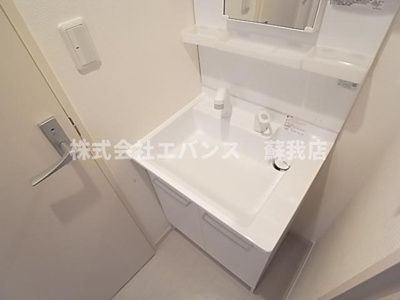 【洗面所】 | リブリ・マザーユニックス | 広い洗面スペース