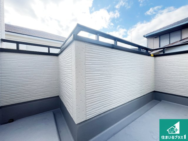 神戸市垂水区千鳥が丘　第3期　新築一戸建てのバルコニー|日当たりのよいバルコニー！お部屋が開放的に！