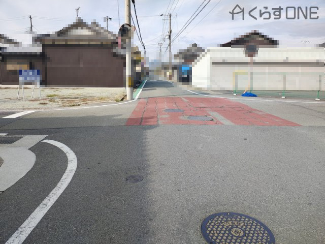 【前面道路含む現地写真】 | 姫路市飾磨区加茂／売土地