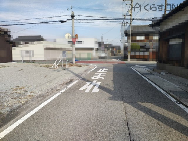 【前面道路含む現地写真】 | 姫路市飾磨区加茂／売土地
