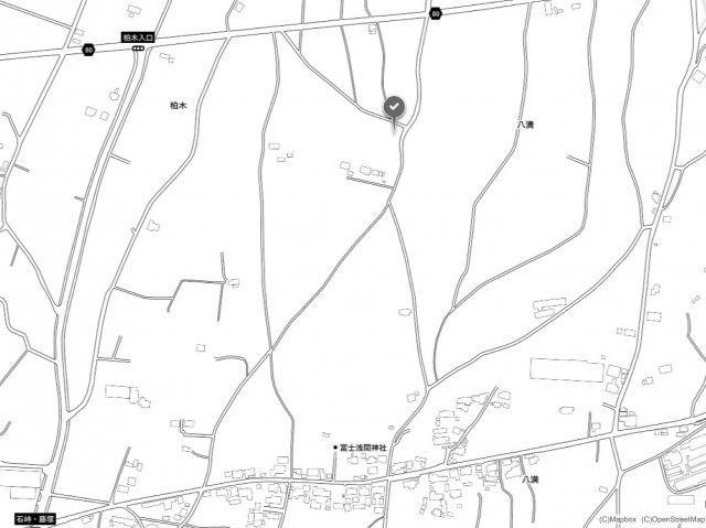 小諸市大字八満売地の地図