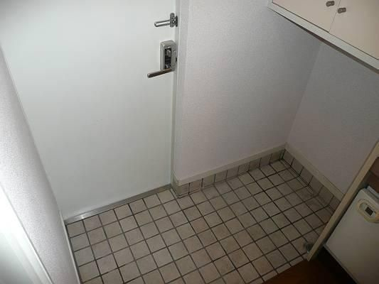 ローズアパートＲ４５番館の玄関