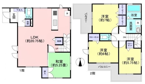 新座市石神5丁目　中古戸建
