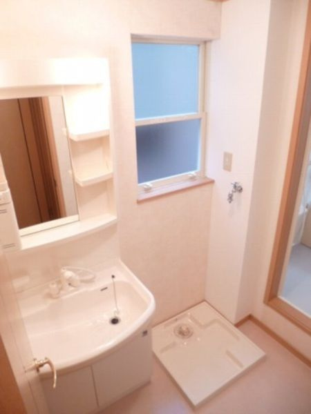 ピュアメゾン大原の独立洗面台