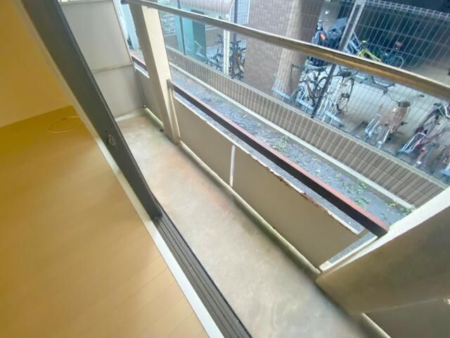 ハイネス加納のバルコニー