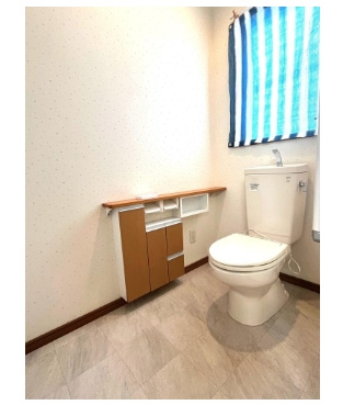 長曽根町２階建て　貸店舗事務所のトイレ