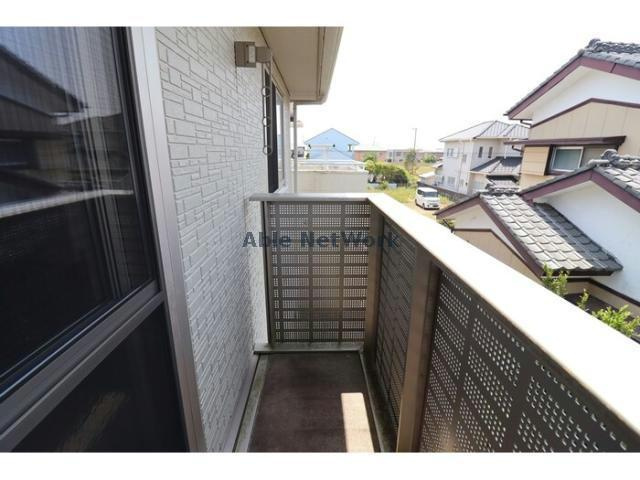 パークシティ土合Bのバルコニー|日当たりの良いバルコニー