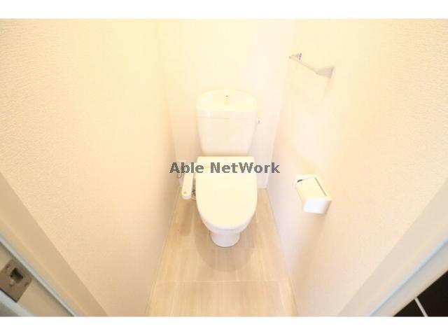 パークシティ土合Bのトイレ|温水洗浄暖房便座付き