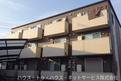 ボヌールメゾンAのバルコニー