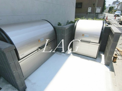 【その他共用部分】 | リブリ・栖 | 敷地内ゴミ置き場です。