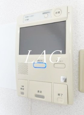 【セキュリティ】 | ヴァンヴェール府中 | モニター付きインターフォンです。